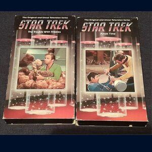 Star Trek The Original Series: TWO VHS Tapes